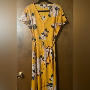 Loft midi dress *like new*